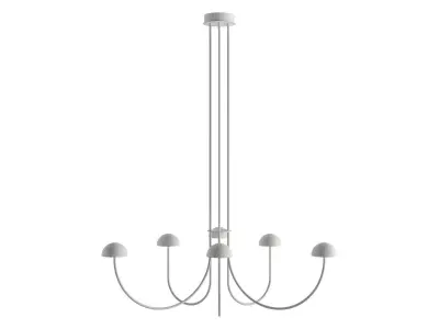 Dussa C1307-6 Pendant Lamp by Aromas 3D model