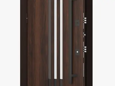 Entrance door Revolution 3D model