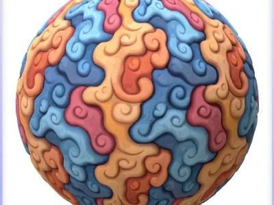 Stylized Ornaments Seamless Texture Texture