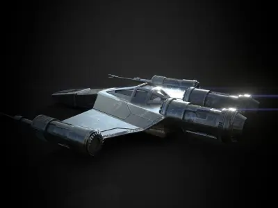 Space Ship  3D model buy