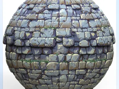 Stylized Wall Seamless Texture Texture 124