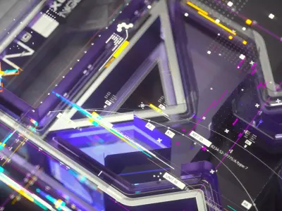 Broadcast Design - C4D Octane Scene File 3D model