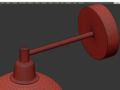 Arte Lamp Rosaria Low-poly 3D model