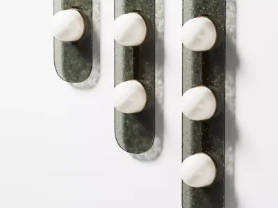 Modulo wall triple 3D model