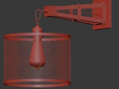 Radial Cage Bra  3D model