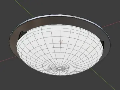 Ceiling light C268 3D model