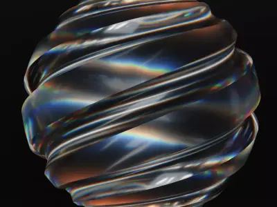 Abstract animated Figure  3D model