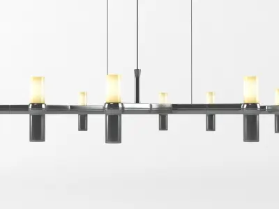 Nemo Crown Plana Minor Chandelier 3D model