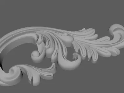 Decor for furniture 3D model 33