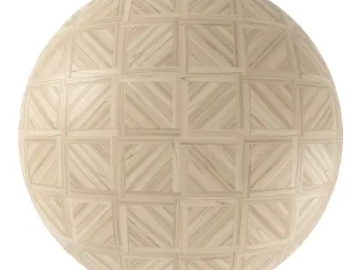 Parquet - Laminate - Wooden floor 4 in 1 3D model 39