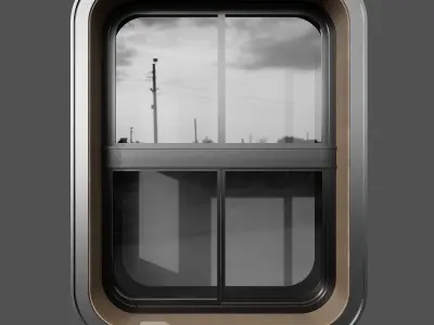 MODERN BARN HOUSE NO36 A 3D model