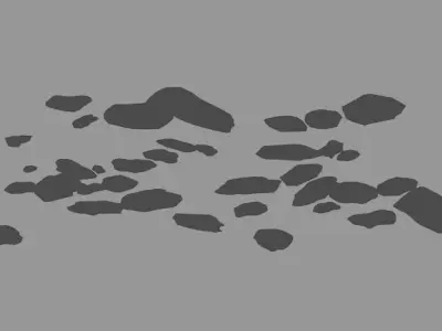 Forgetful Forest - Stone 32 3D model