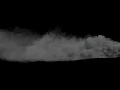 Ground Gas VDB 3D model