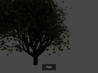 Tree collection 3D Model Pack
