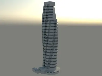 Skyscraper 3D model buy