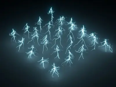 Lightning Pack v32 3D model