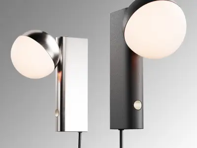 357 lighting fixtures 29 Northern Balancer Mini Wall lamp b Yuue 3D model