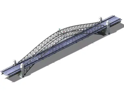 Future World - Sydney Bridge 3D model