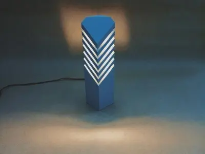 Mystic lamp 3D print model