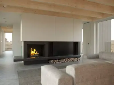 House interior scene 3D model