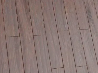 Antique High-Gloss Parquet Floor PBR Seamless Texture