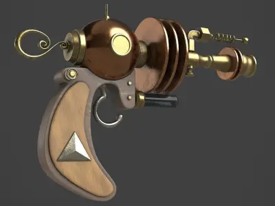 Fantasy Gun 15 3D model