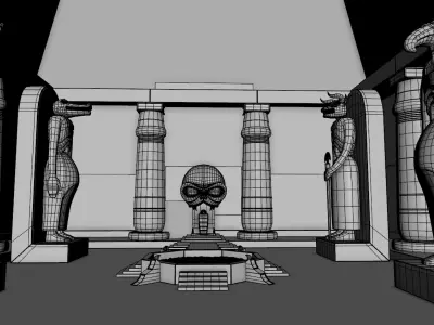 Temple Mumm-Ra 3D model