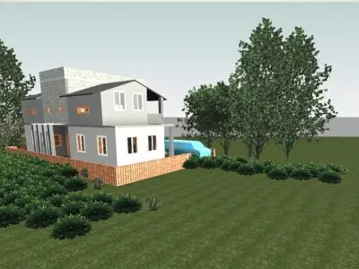 3BHK HOUSING Free 3D model