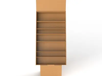 Point of Sale Cardboard Display Stand Texture