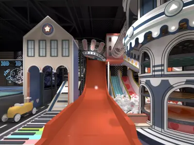 Children playground  3D model