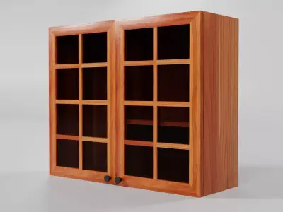Kitchen Cabinet CG34 3D model