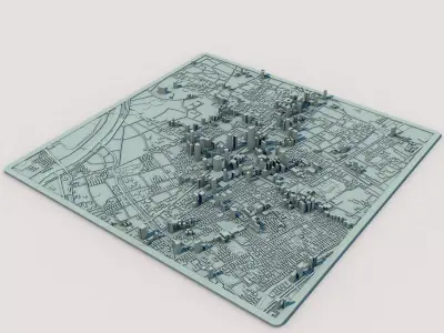 Nanjing City Jiangsu China 3D print model