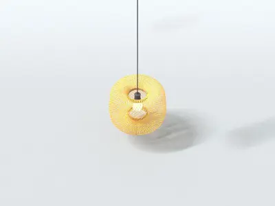 laos Amazonia Artefacts 03 Luminaria Baniwa 3D model