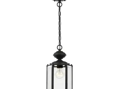 Mcvicker Outdoor Hanging Lantern - 2 Colour 3D model