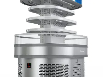 Turbo Air Refrigeration TIOM-20RSRS-N 3D model