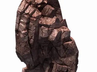 Brutal tribe - the cliff 12 3D model