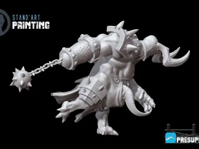 The Butcher creature 3D model