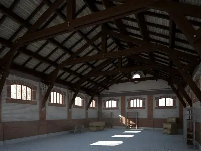 Old Warehouse 3D model