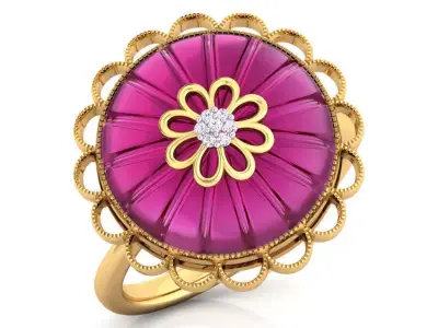 Rambagh Dome Ring 3D print model