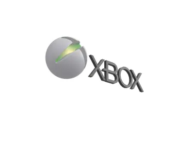 Xbox 2010 Logo v1 002 Free low-poly 3D model
