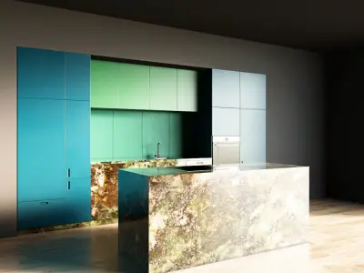 93-Kitchen9 matte 8 3D model