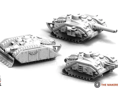 Universal Guard - Tank Destroyer 3D print model