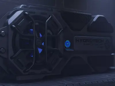 Sci-Fi Device 3D model