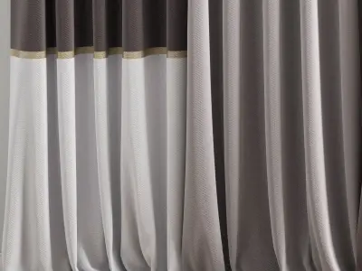 Curtain 259 3D model