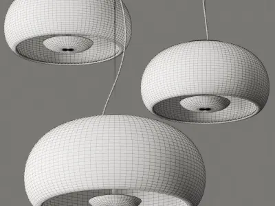Marset Vetra Pendant Lamps 3D model