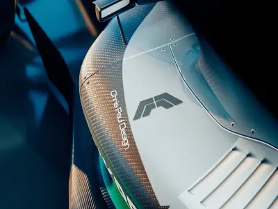 F1 Pitstop Garage 3D model