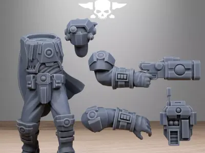 Tarion Pistoleers 3D print model