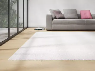 Marouk Plain 4J01 Carpet 3D model