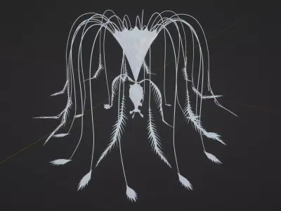 Avatar - Woodsprite -animated Low-poly 3D model