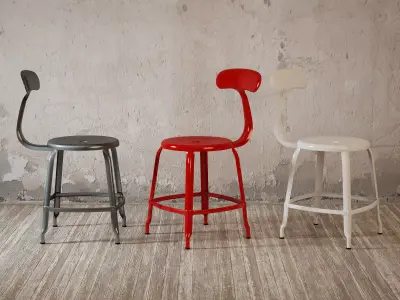N Chair 45 3D model
